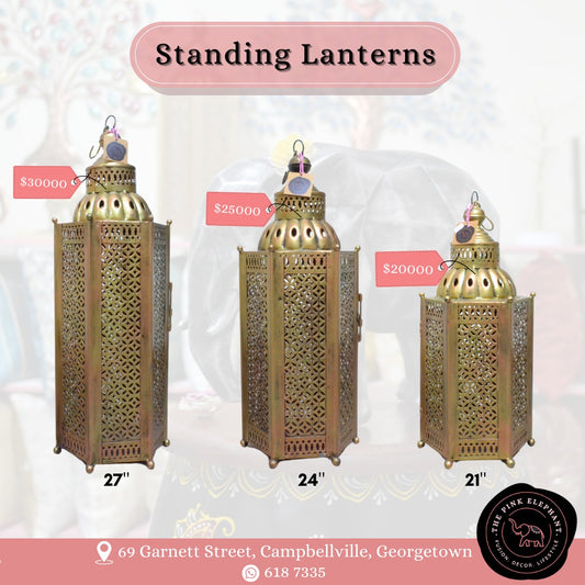 Moroccan Standing Lantern