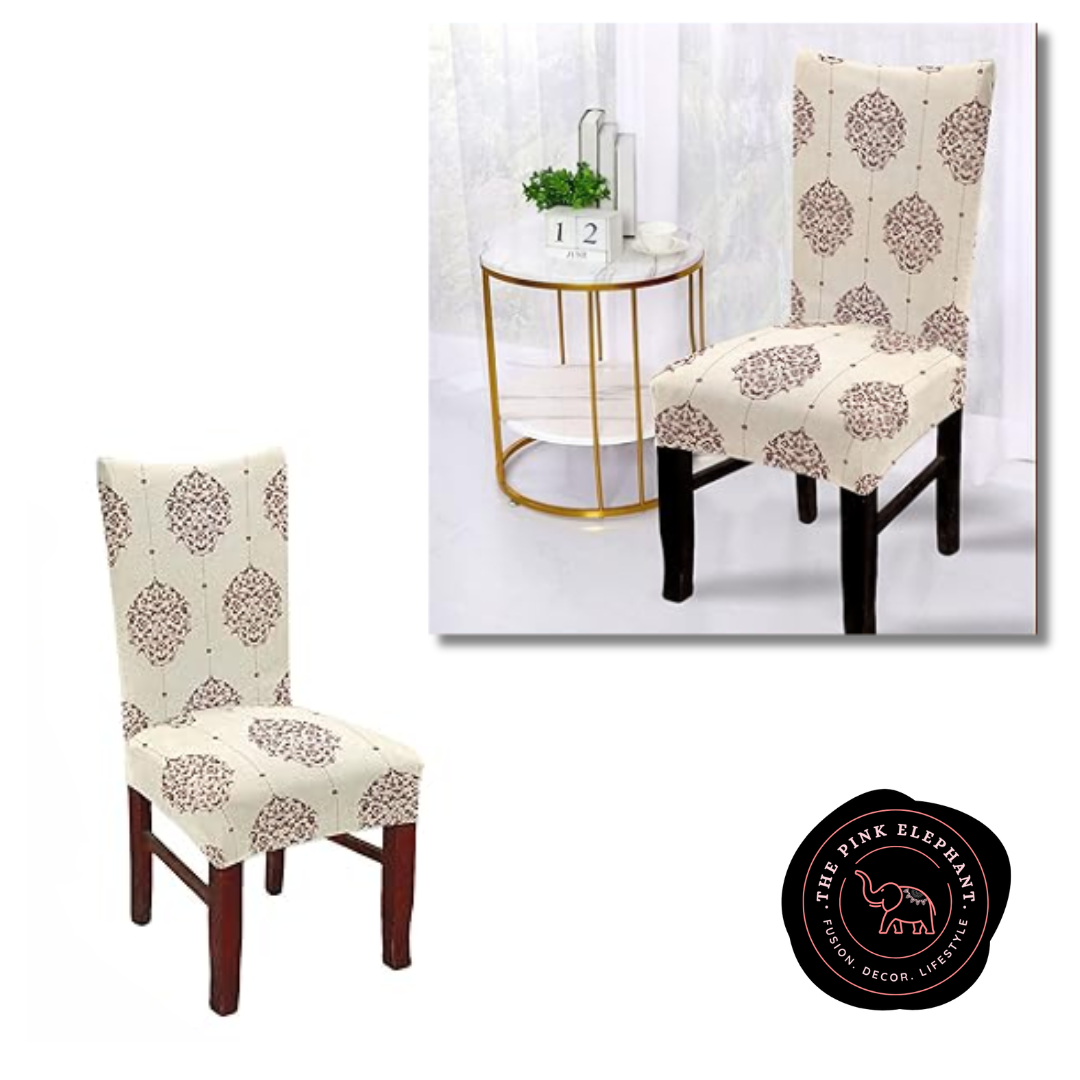 Damask Chair Cover