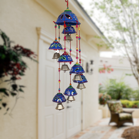 Blue Handmade Windchime