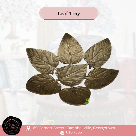 Brass Leaf Tray